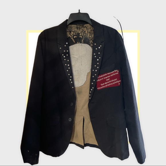 Custom design one of a kind blazer - Picture 3 of 7